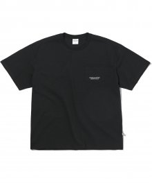 T-Logo Pocket Tee Black