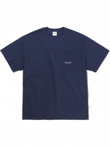 T-Logo Pocket Tee Navy