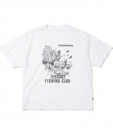 Teenage Fishing CLUB Tee White