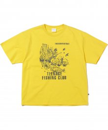 Teenage Fishing CLUB Tee Yellow