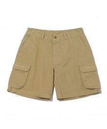 T-Logo Cargo Short Beige