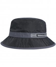 Nylon Bucket Hat Black