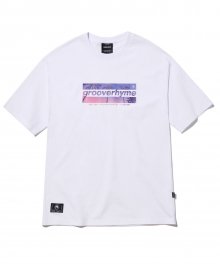 PALM TREE LOGO OVER FIT T-SHIRTS (WHITE) [GTS002H23WH]