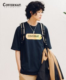 S/S GRADATION JERSEY LOGO TEE NAVY