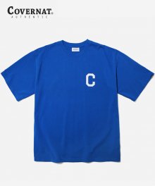 S/S C LOGO TEE ROYAL BLUE