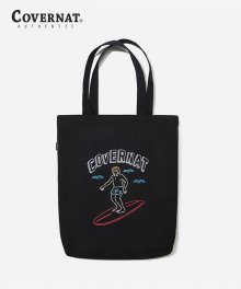 SURFER MAN ECO BAG BLACK