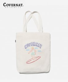 SURFER MAN ECO BAG WHITE