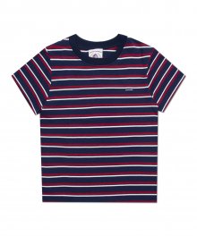 (W) INDIO CROP T - NAVY/RED