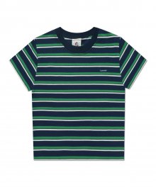 (W) SEIO CROP T - NAVY/GREEN