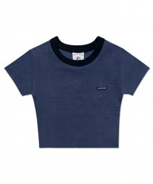 (W) ERECTO CROP T - DEEPBLUE