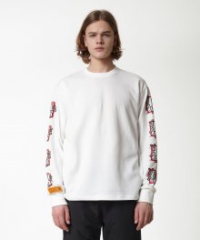 SQUARE A LONG SLEEVE WHITE