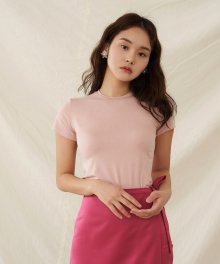 BASIC T-SHIRTS BABY PINK