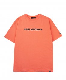 archive tee / living coral