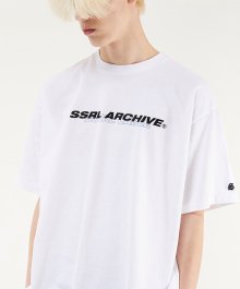 archive tee / white