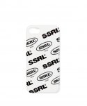 에스에스알엘(SSRL) mix logo hard case / white