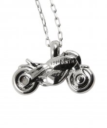 13MONTH X BUWON BIKE NECKLACE (SILVER)