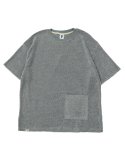 어낫띵(A NOTHING) SOFT TOWEL POCKET 1/2 TEE (Gray)