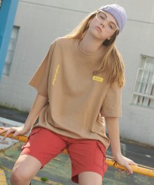 (TS-19306) LOGO T-SHIRT BEIGE