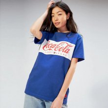 [여성] 코튼 코카콜라 로고 반소매 티셔츠 TUMT1KOE77A0 B40