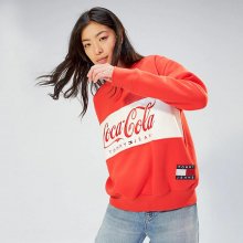 [여성] 면혼방 코카콜라 로고 스웨트 티셔츠 TUMT1KOE75A0 R30