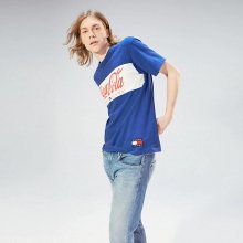 [남성] 코튼 코카콜라 로고 반소매 티셔츠 TJMT1KOE77A0 B40