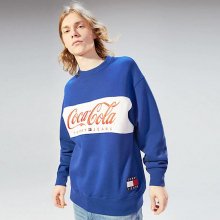 [남성] 면혼방 코카콜라 로고 스웨트 티셔츠 TJMT1KOE75A0 B40