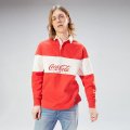 [남성] 코튼 코카콜라 컬러블록 럭비 티셔츠 TJMT1KTE75A0 R30