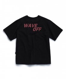 WAVE OFF Heavyweight T-Shirt Black