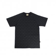 위드 패턴 티셔츠 TSB010 블랙