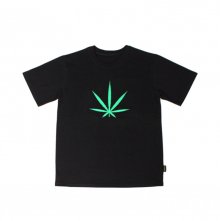 M17102 M. T-shirt. Big Weed Black