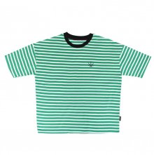 M17110 M. T-shirt. OF Stripe Green