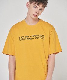 Basic Logo Tee - MARIGOLD