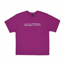 Basic Logo Short Sleeve T-Shirt - PURPLE