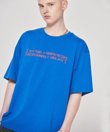 Basic Logo Tee - COBALT BLUE