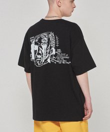 Doodle Head Tee - BLACK