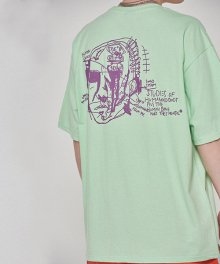 Doodle Head Tee - MINT