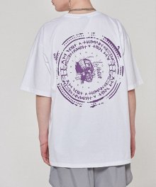 Back Stamped Tee - WHITE