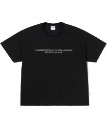 TN INTL. Panel Tee Black