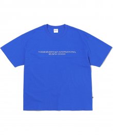 TN INTL. Panel Tee Blue