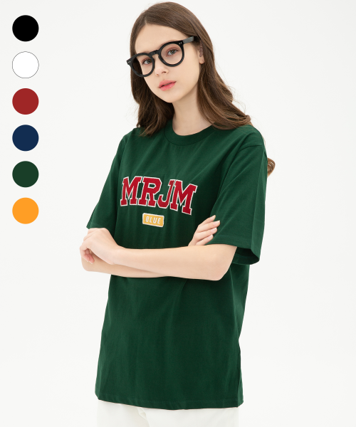 메리제임스(maryjames) [남녀공용-오버핏]UPPER CASE HALF SLEEVE (5 COLOR)