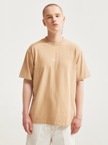 AFTER GLOW LABEL T-SHIRTS BEIGE