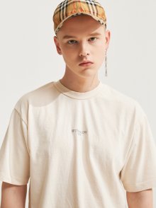 AFTER GLOW LABEL T-SHIRTS SOFT BEIGE