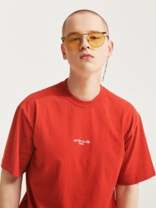AFTER GLOW LABEL T-SHIRTS RED