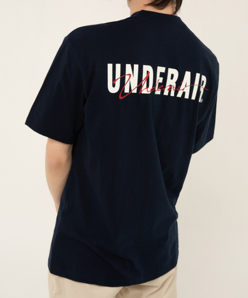 언더에어(underair) UDALINE HALF SLEEVE - NAVY