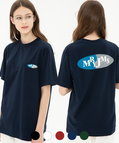 메리제임스(maryjames) [남녀공용-오버핏] SPLIT BREAK HALF SLEEVE (5 COLOR)