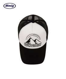 [Mmlg] MOUNTAIN TRUCKER CAP (WHITE/BLACK)