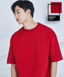 YORK OVER FIT T-SHIRT(RED)