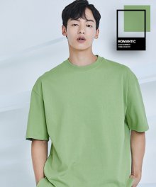 YORK OVER FIT T-SHIRT(SMOKE GREEN)