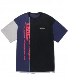 LMC COLOR MIX OVERSIZED TEE navy