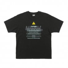 CAUTION Logo T-shirts - BK